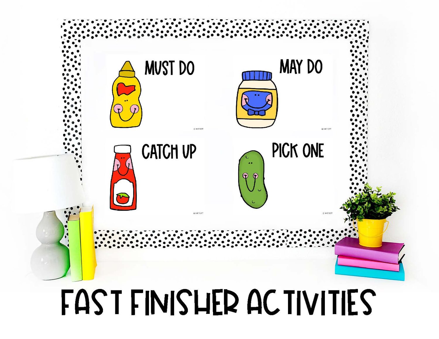 Fast Finisher Activities: Must Do, Catch Up, May Do, and Pick One