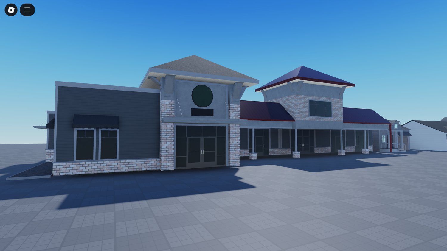 Decorative Roblox house models set
