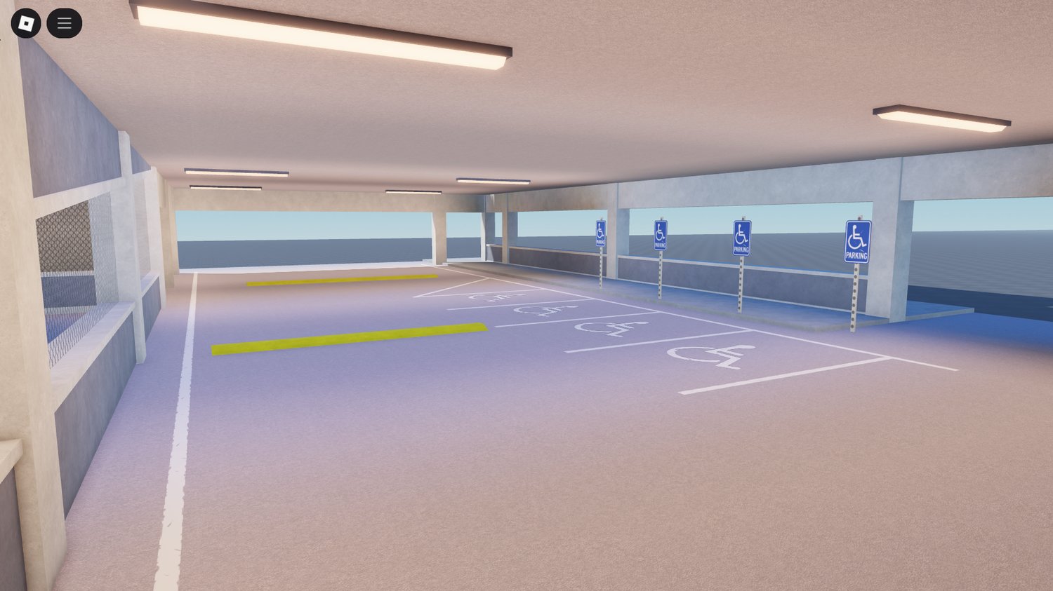 Decorative urban parking asset Roblox