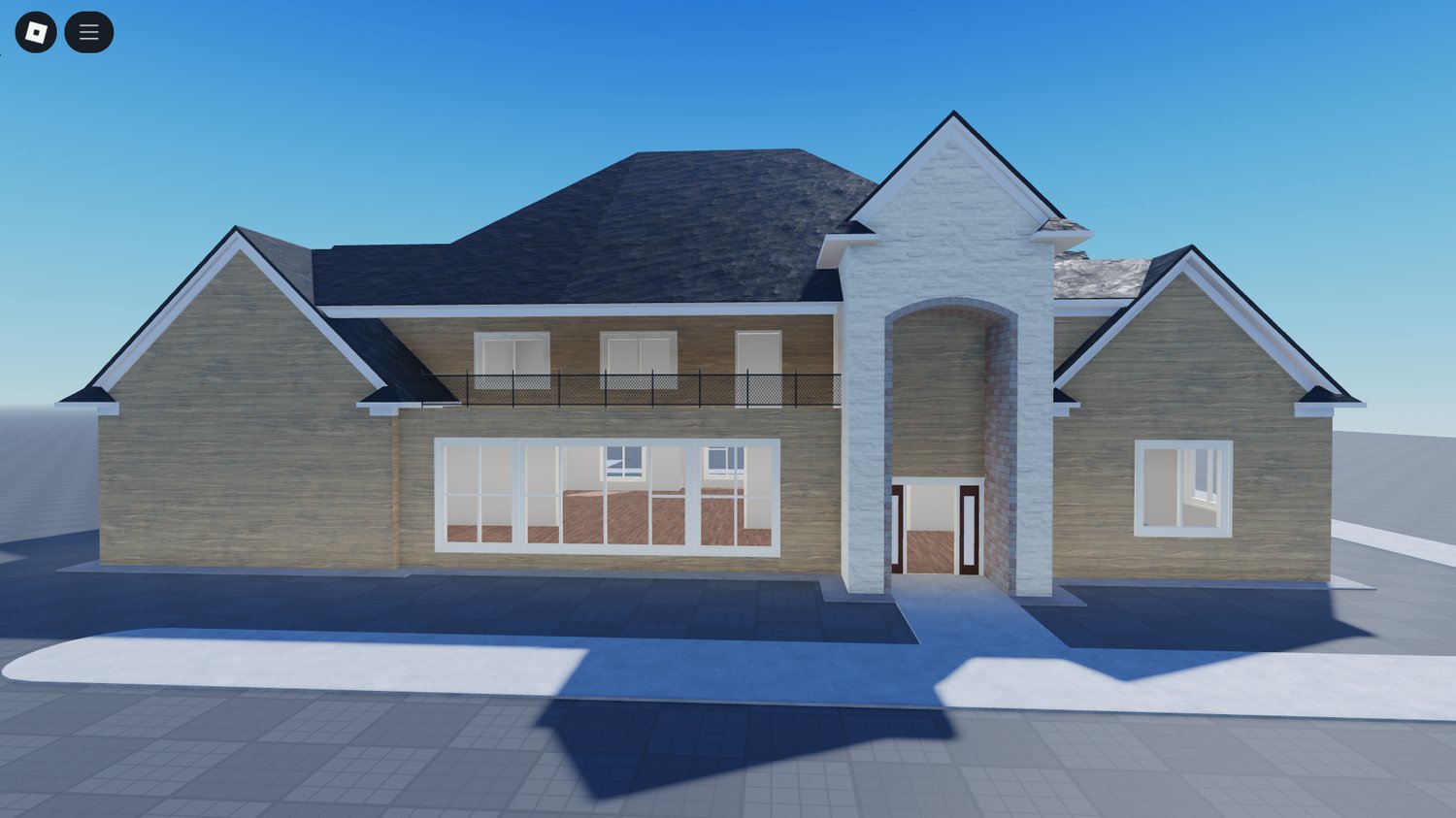Blank interior house model Roblox