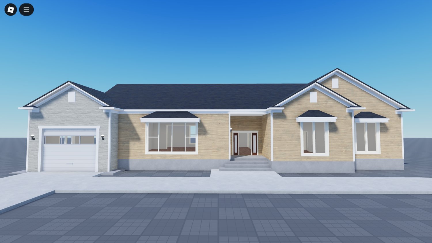 Roblox enterable suburban house asset