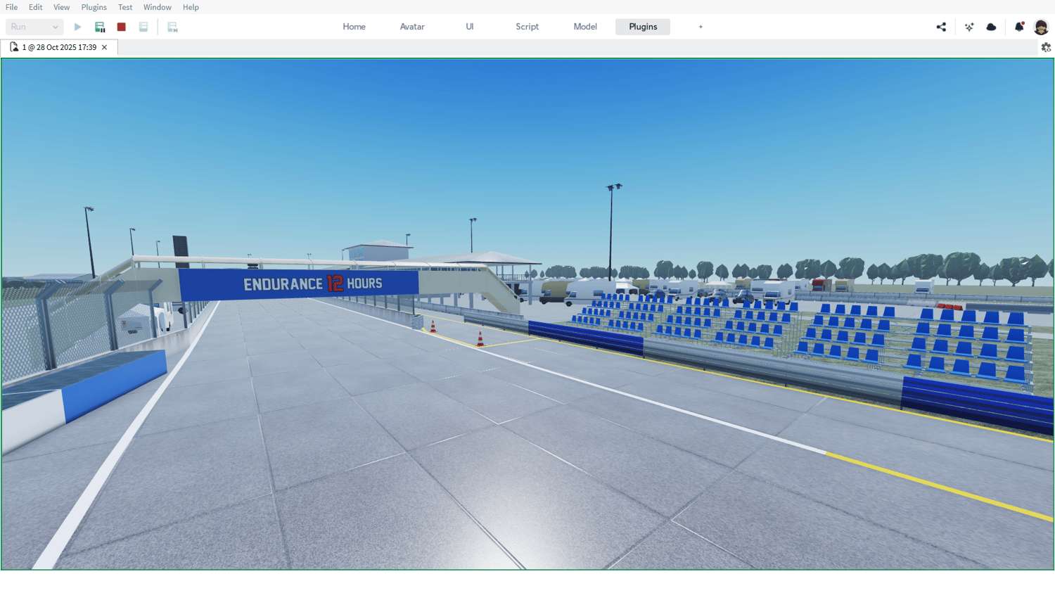 Multiplayer racing circuit Roblox