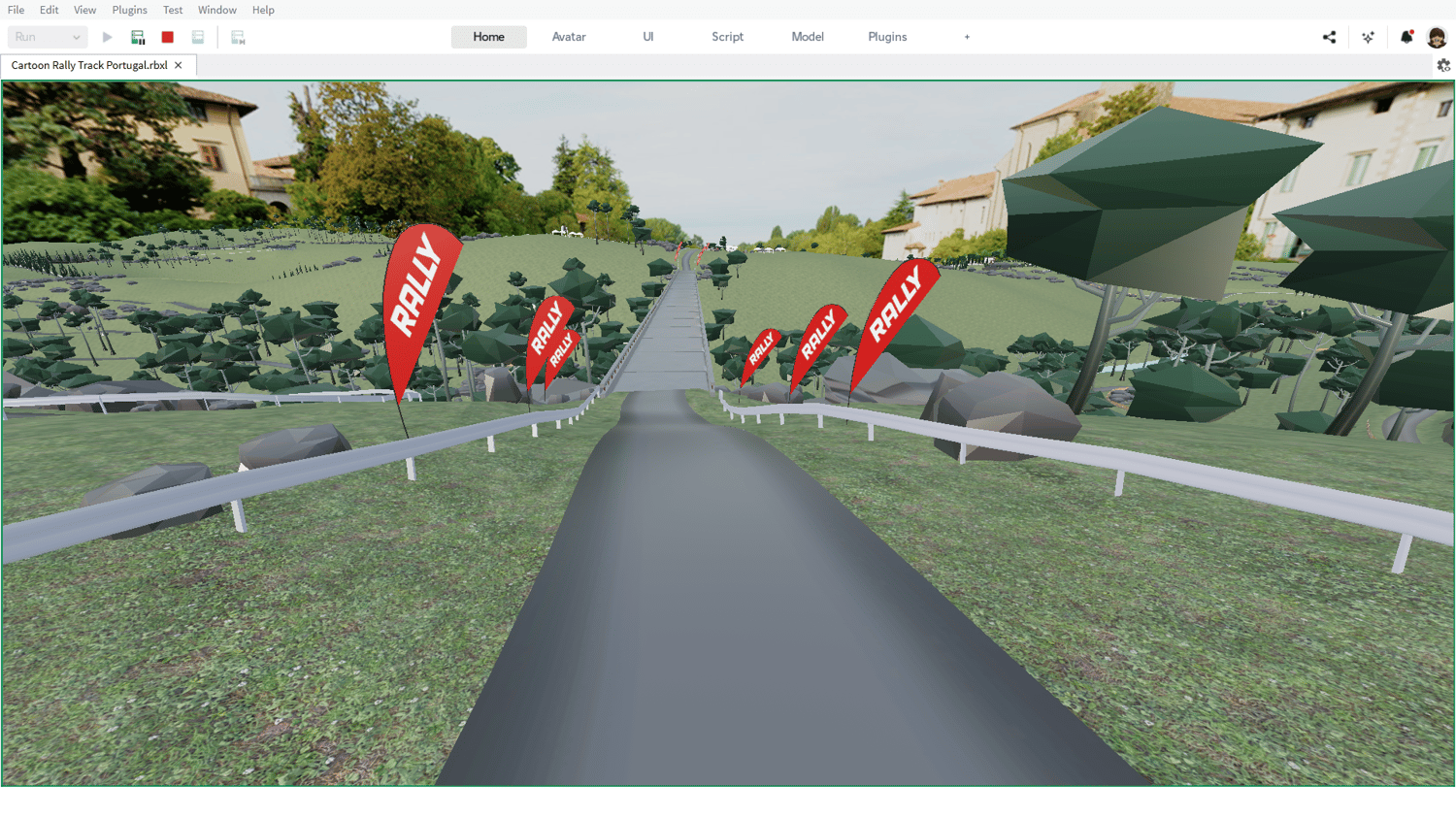 Multiplayer race circuit Roblox