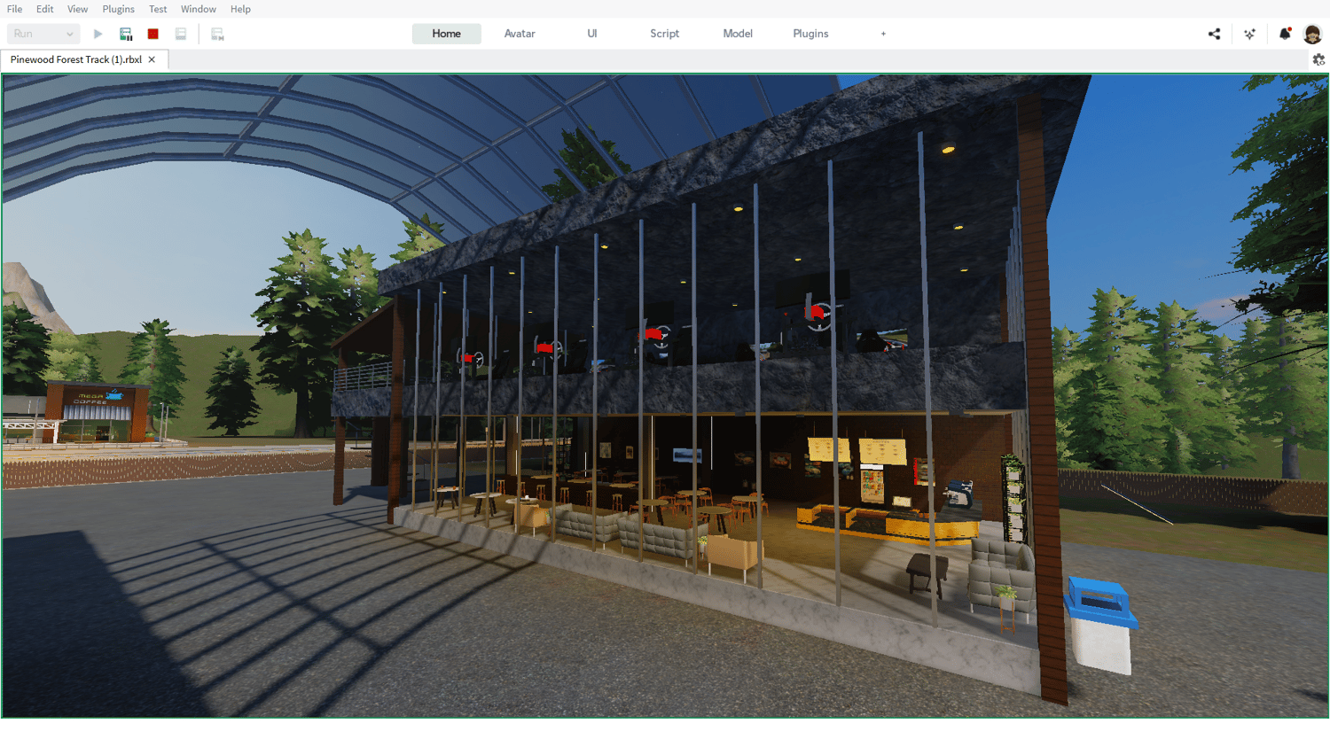 Roleplay and exploration map Roblox