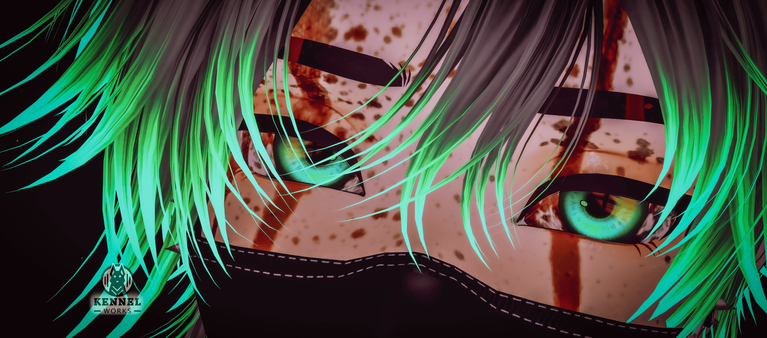 MICA KENNELWORKS VRCHAT AVATAR EBOY MALE EMO