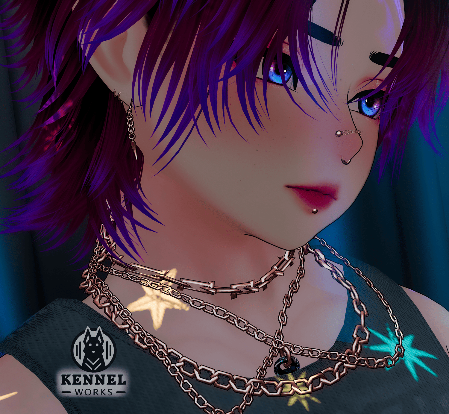 MICA KENNELWORKS VRCHAT AVATAR EBOY MALE PRETTY BOY