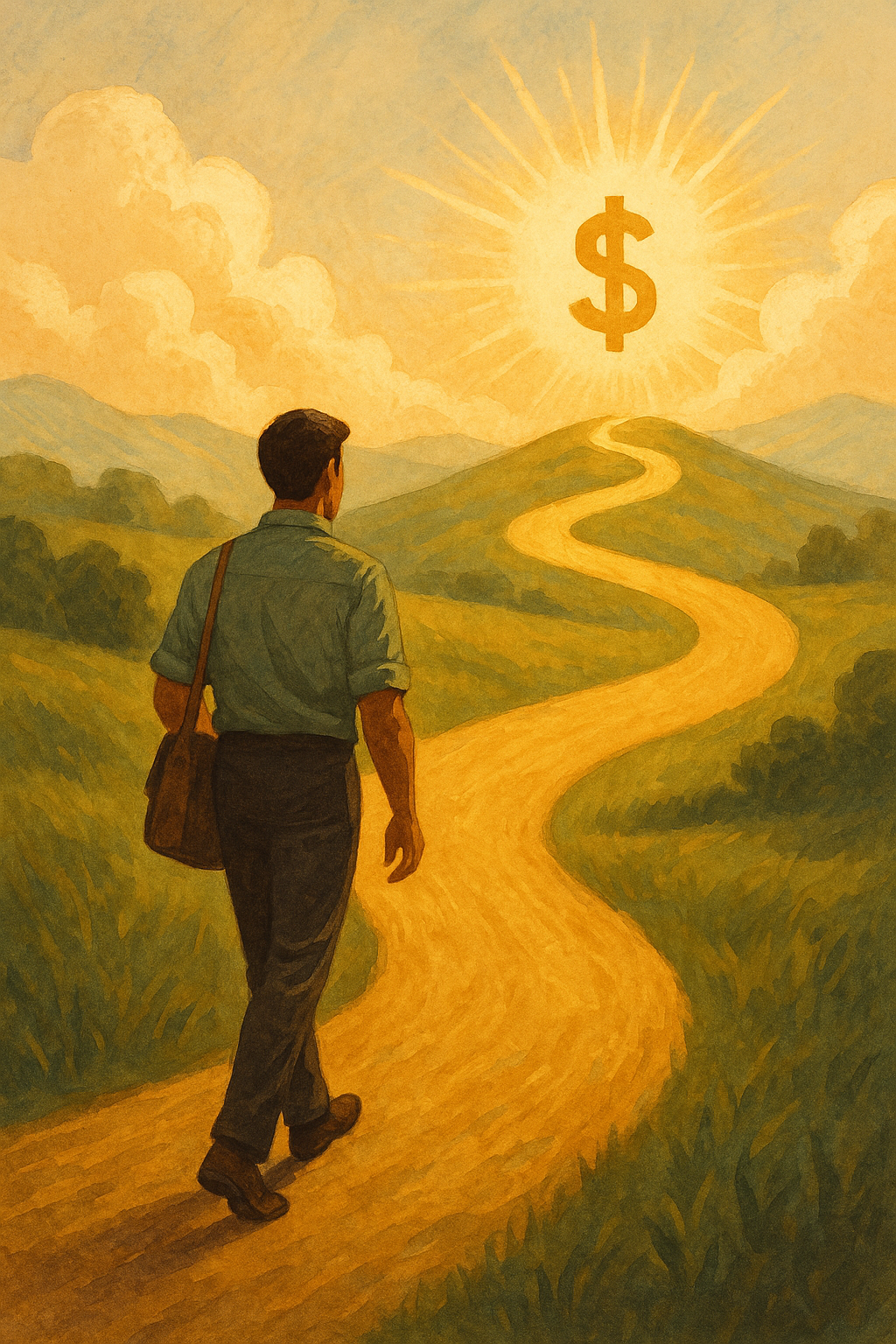 Symbolic journey toward financial freedom