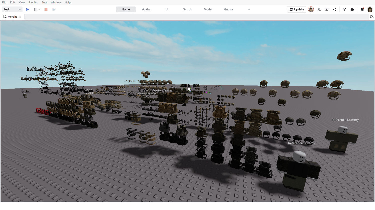 Roblox modern military gear pack asset