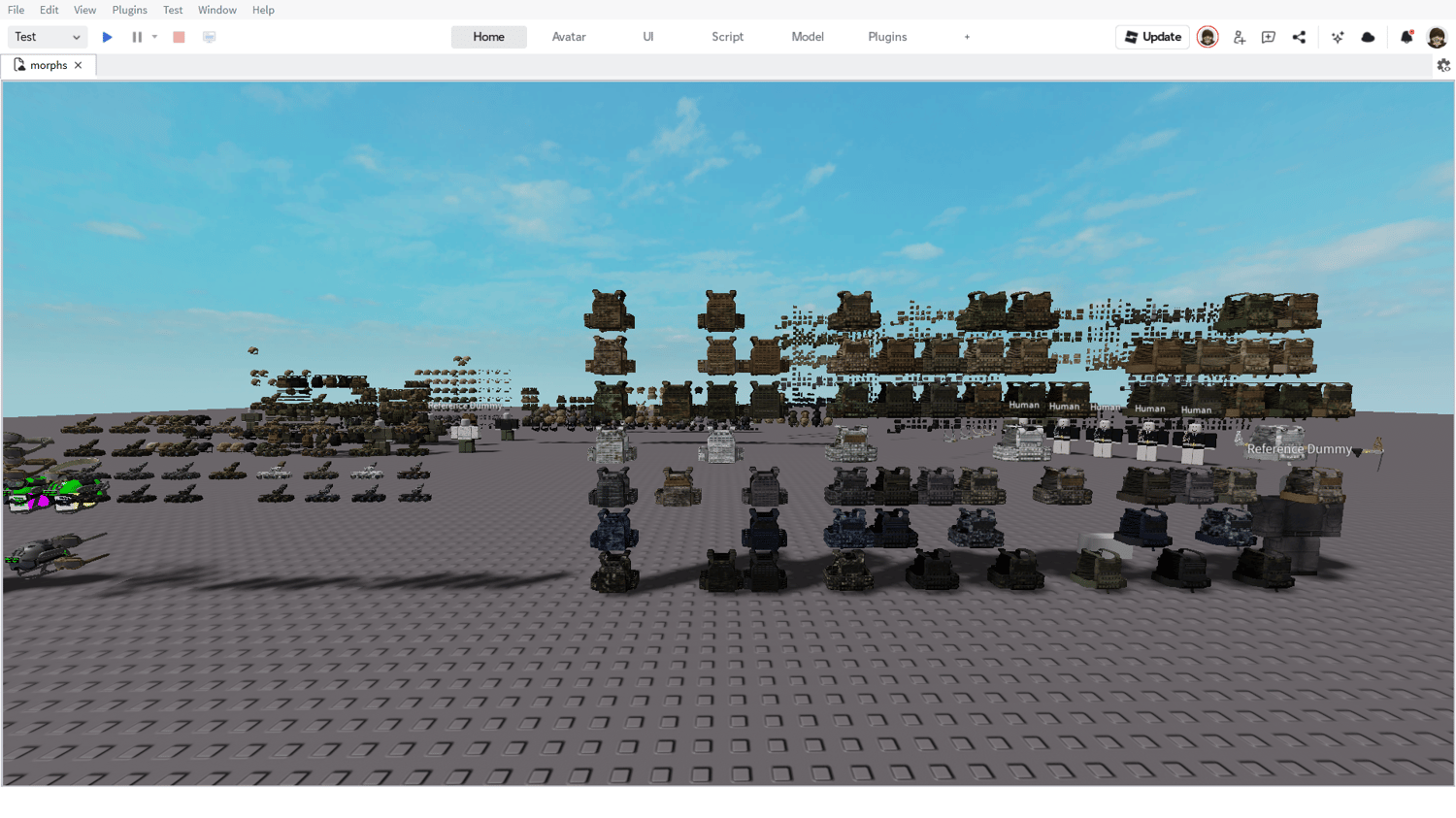 Roblox tactical loadout items pack