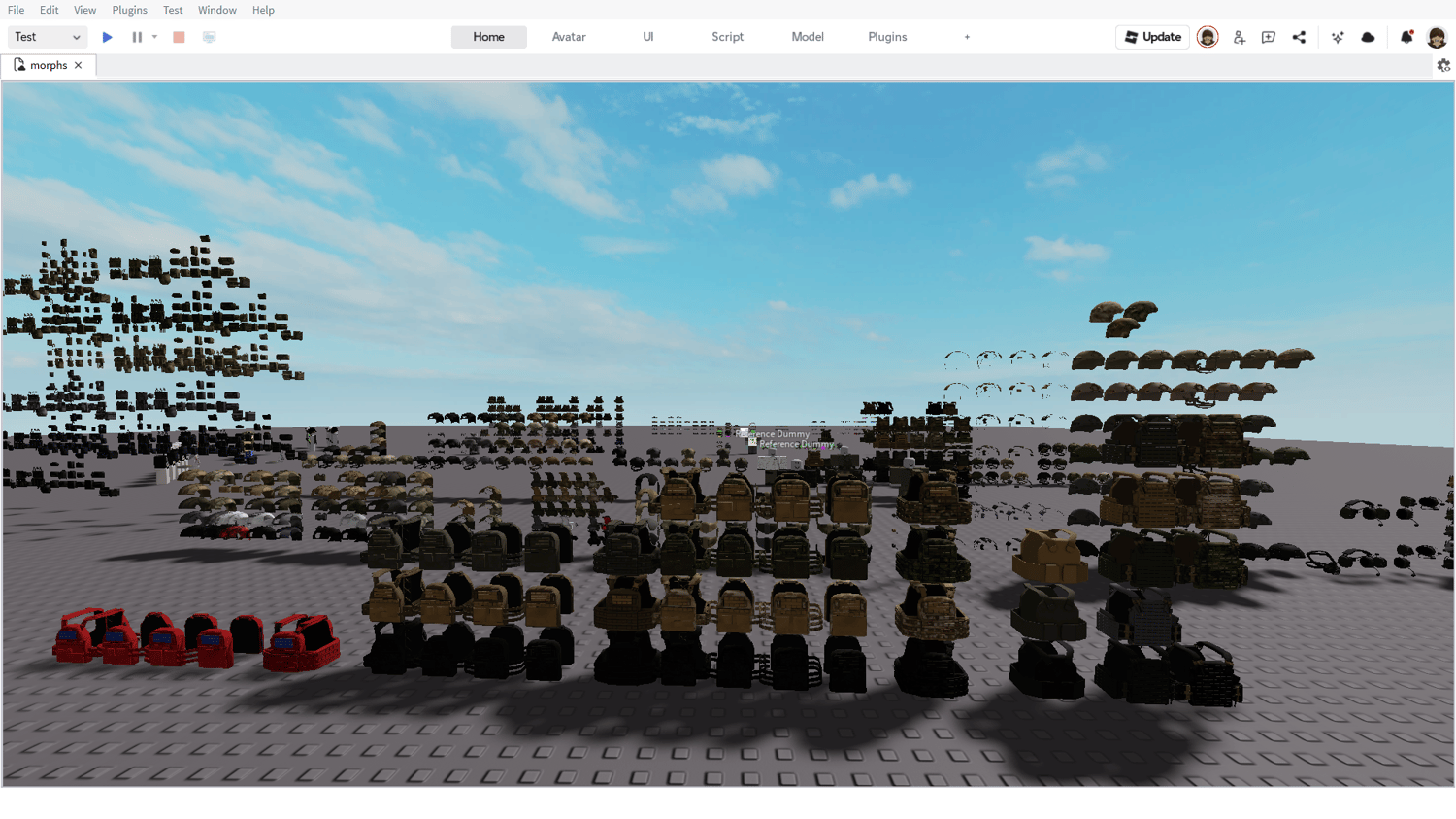 Roblox realistic military gear customization kit