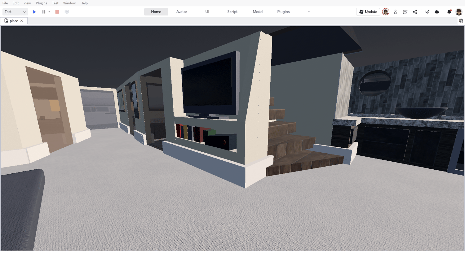 Realistic private island environment Roblox