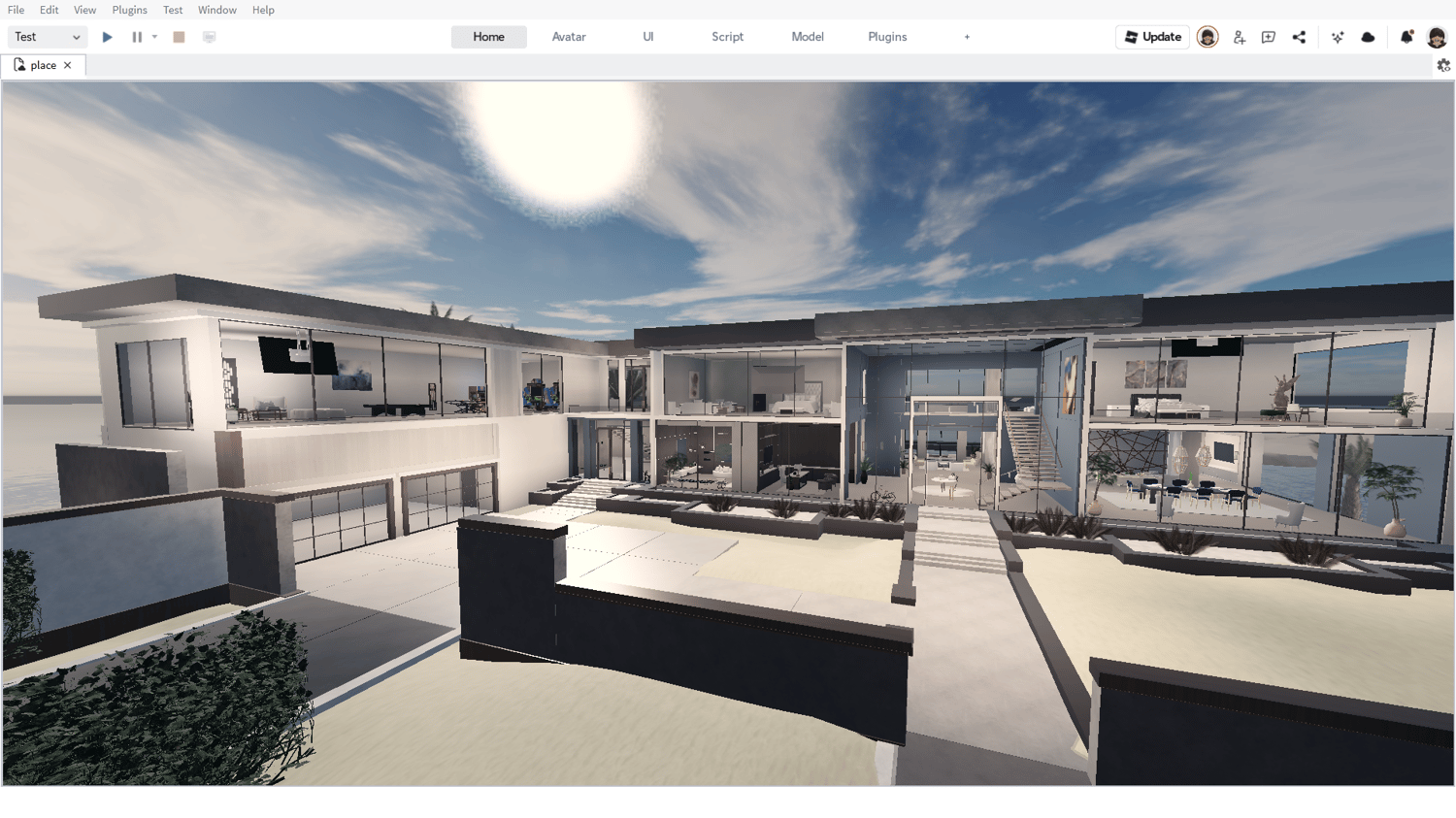 Roblox ocean island mansion estate