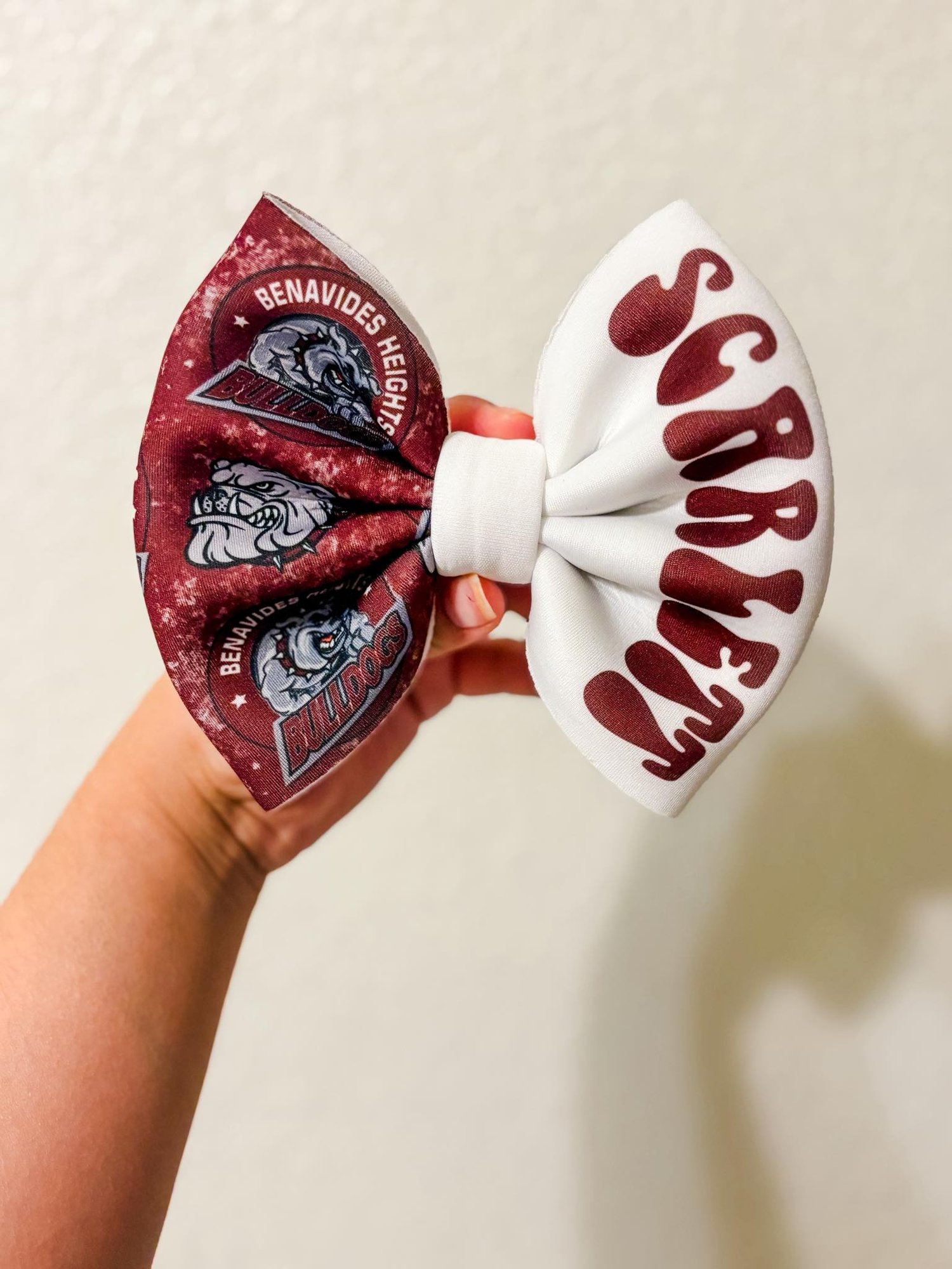 Custom 2-toned Puff Bow - Payhip