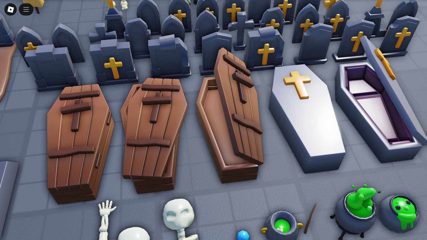Ghost decoration model in Halloween pack