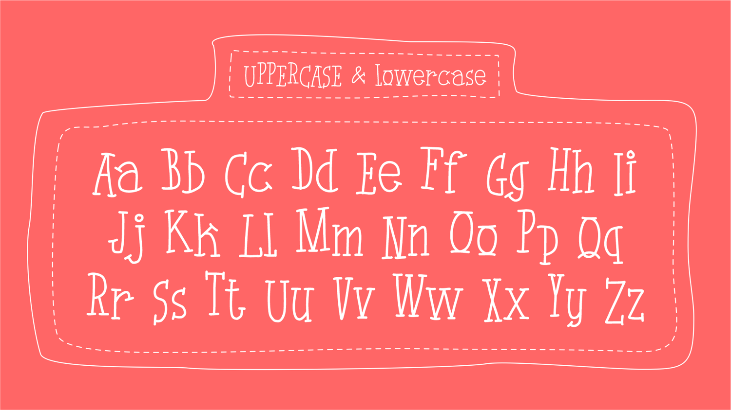 Uppercase & lowercase