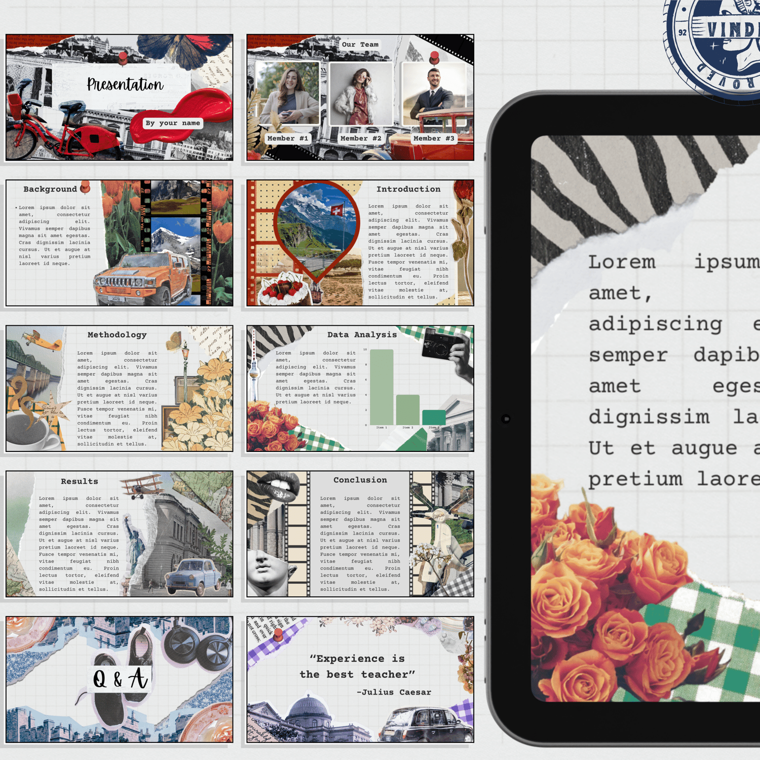 Vintage Aesthetic Canva Template