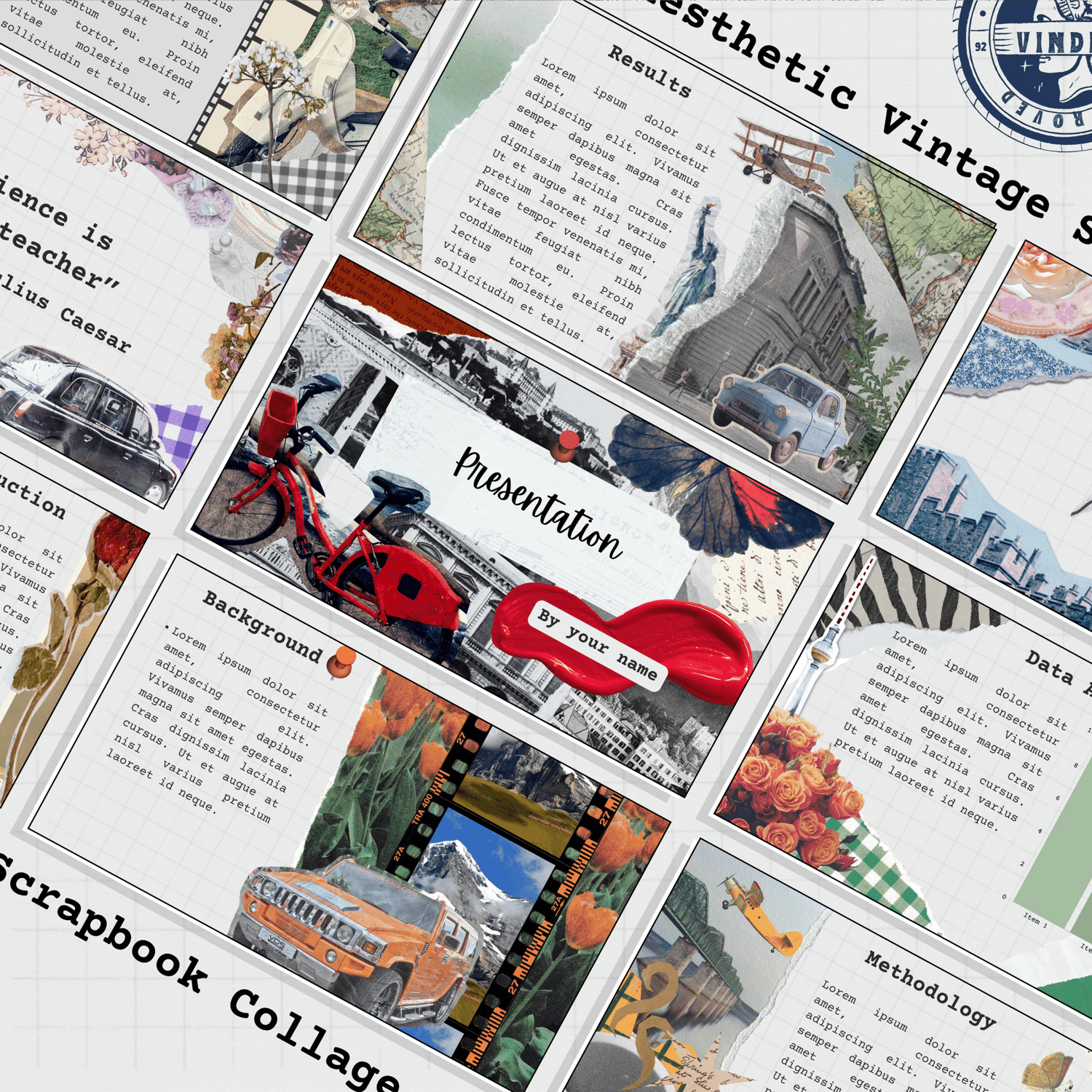 Vintage Aesthetic Canva Template