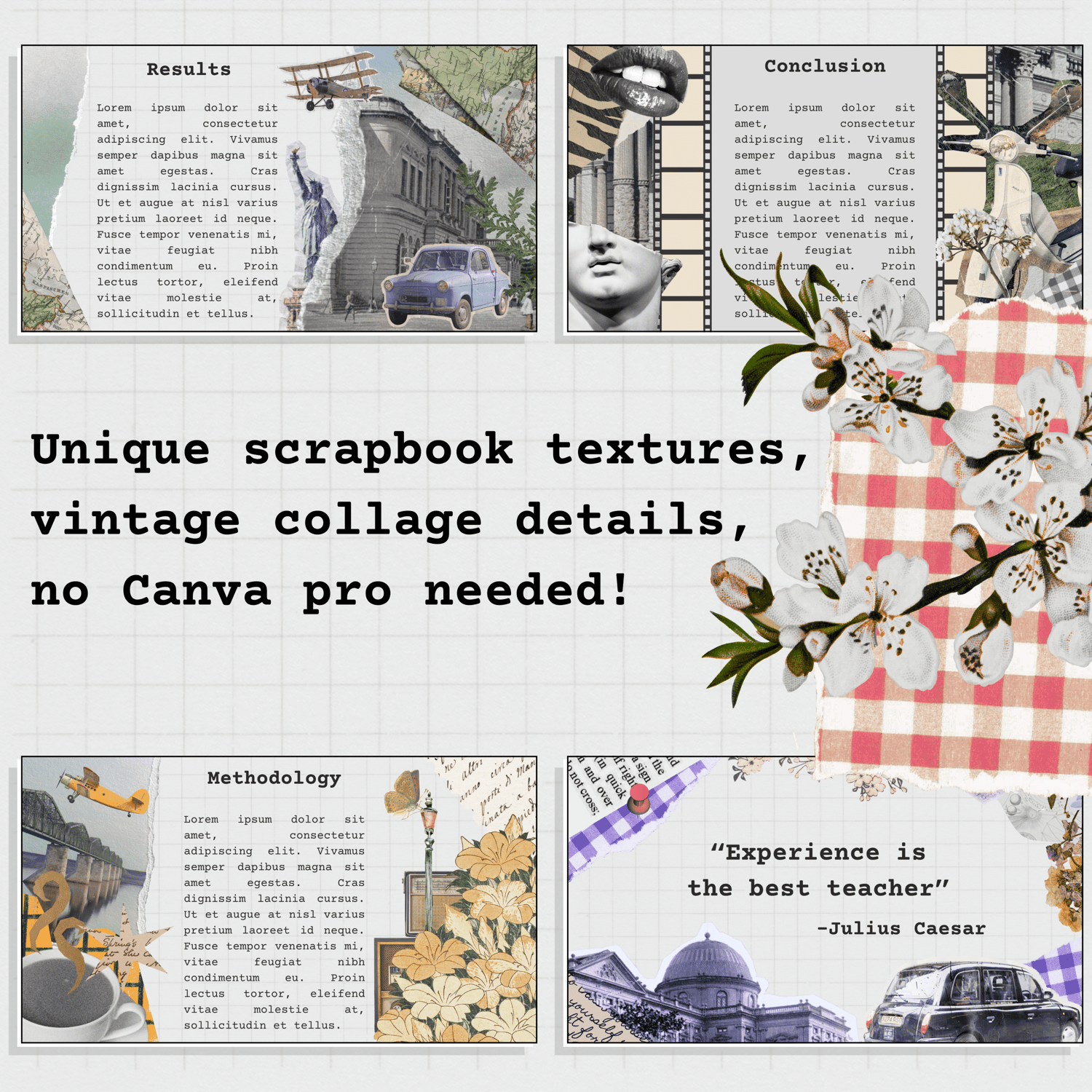 Vintage Aesthetic Canva Template