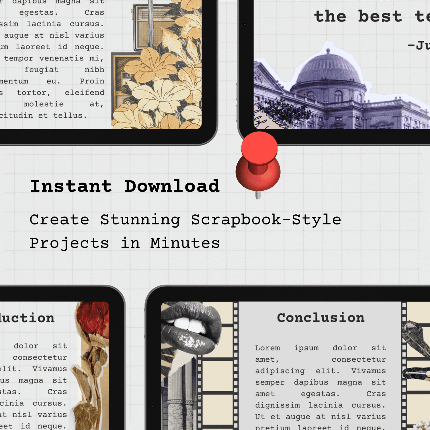Vintage Aesthetic Canva Template