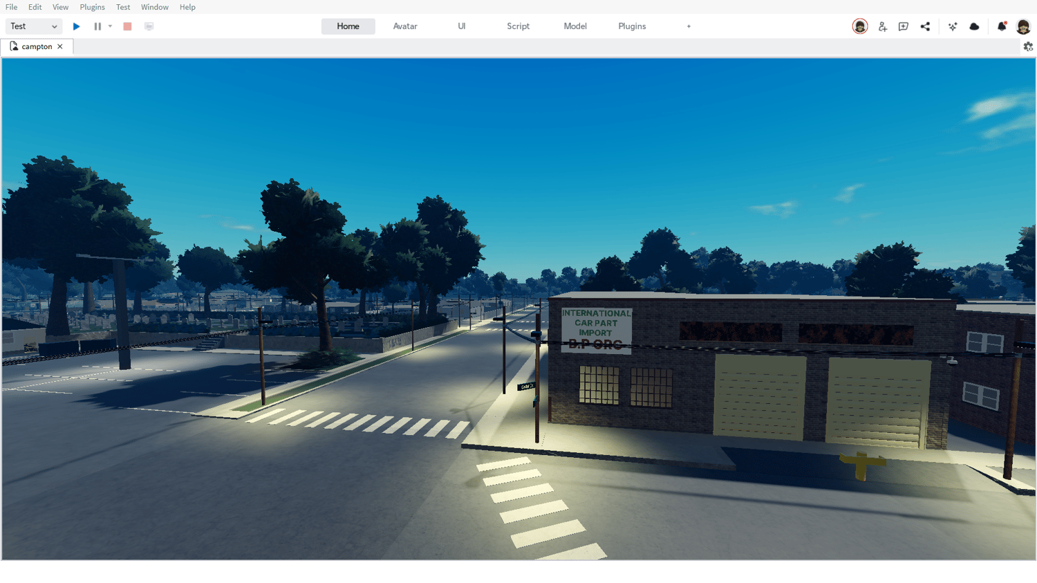 Detailed urban environment for roleplay servers