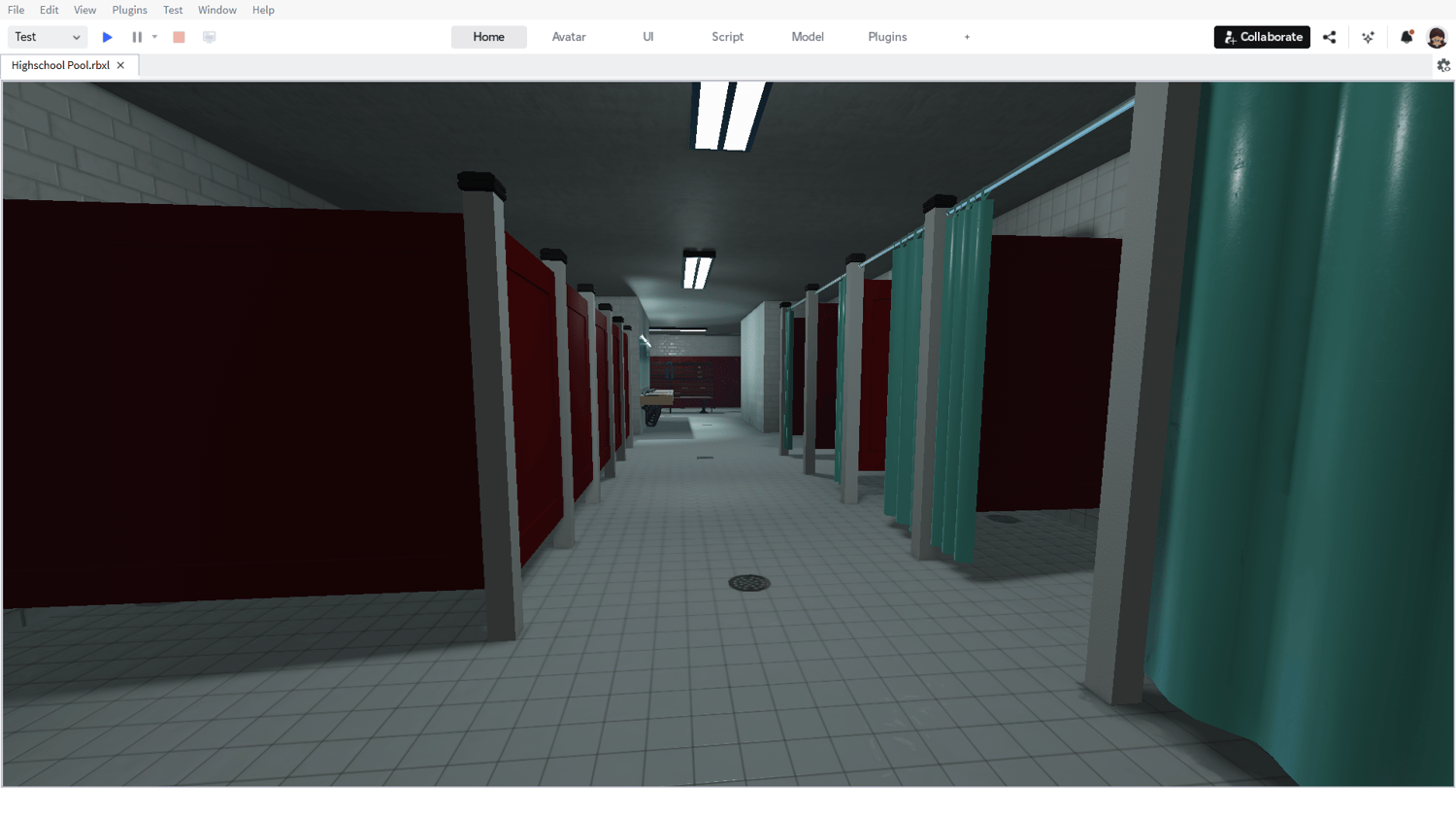 Entrance hallway with school-themed motivational signs