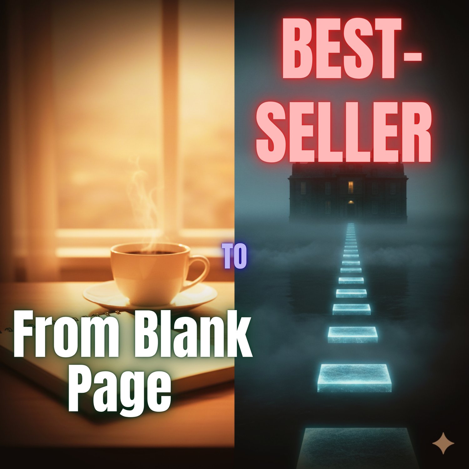 Book writing strategy for authors: transform your blank page draft into a BEST-SELLER success story. Guide to the publishing journey