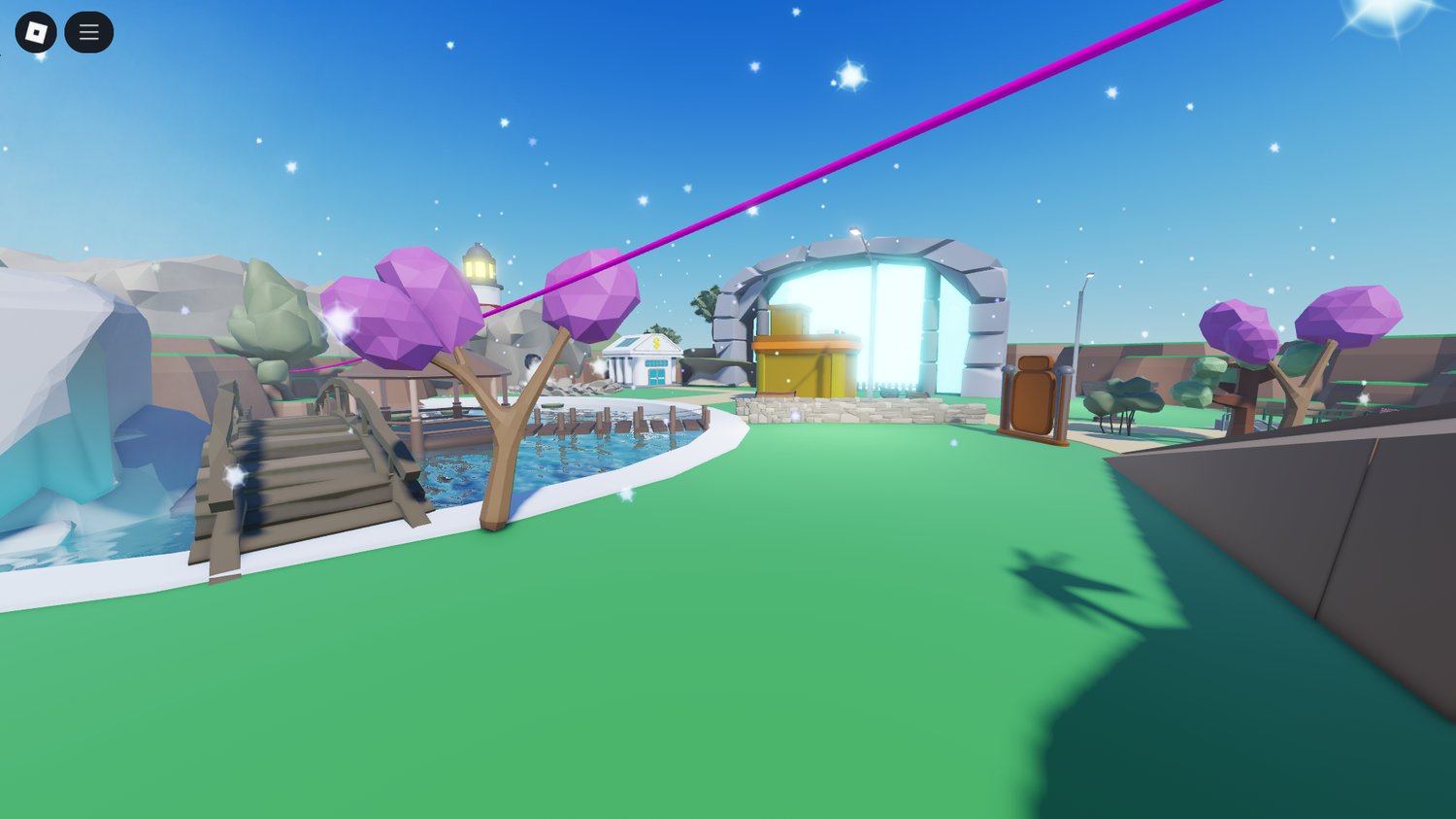 Low-poly bank building for roleplay