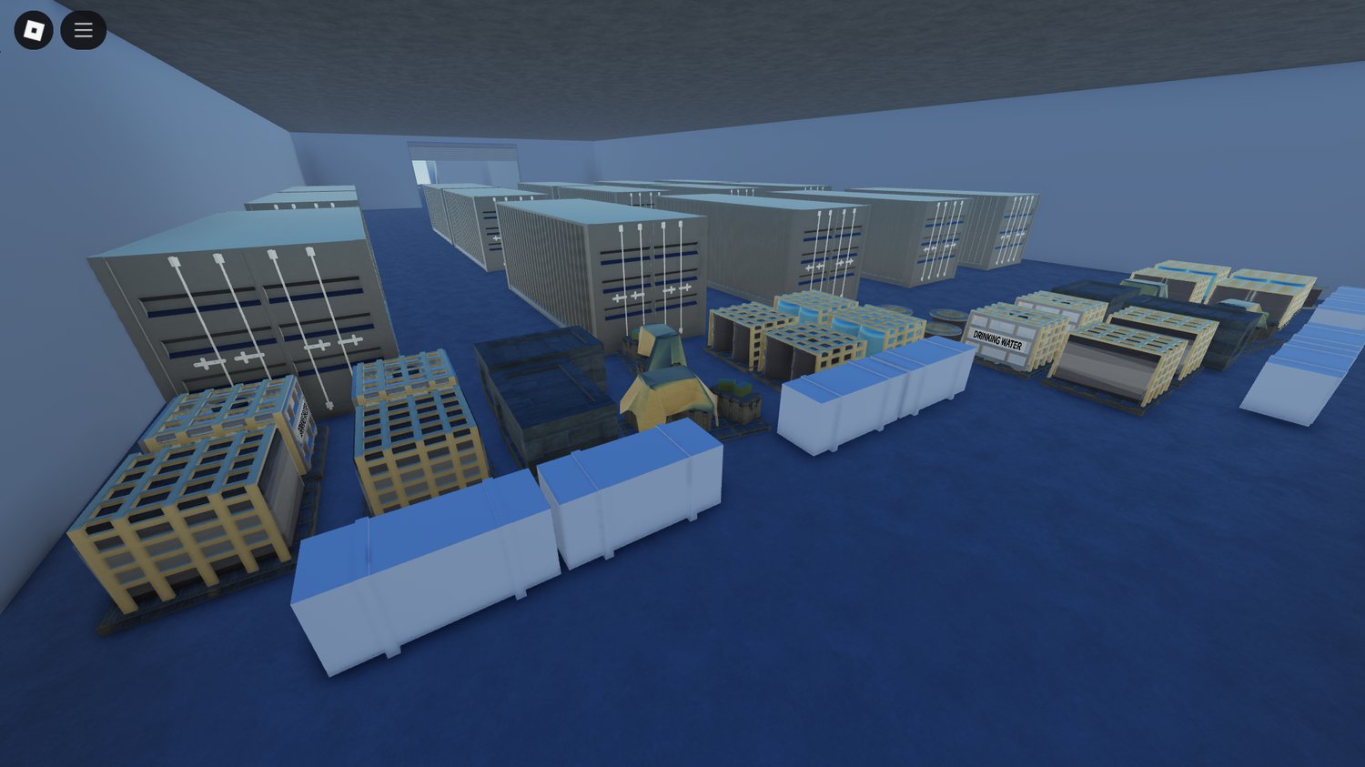 Rear section of naval ship with utility features