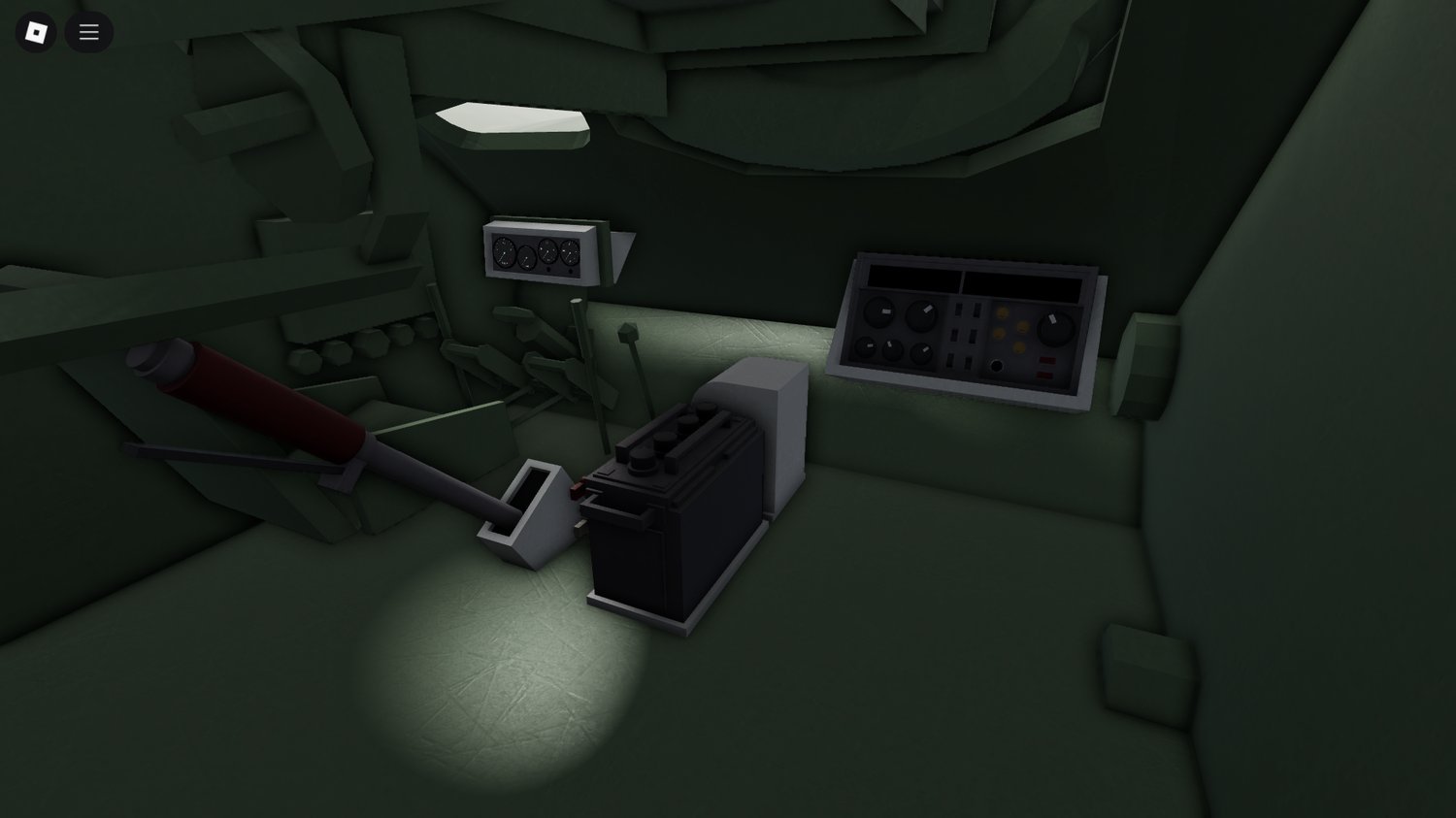 Functional Roblox tank model with animated cannon