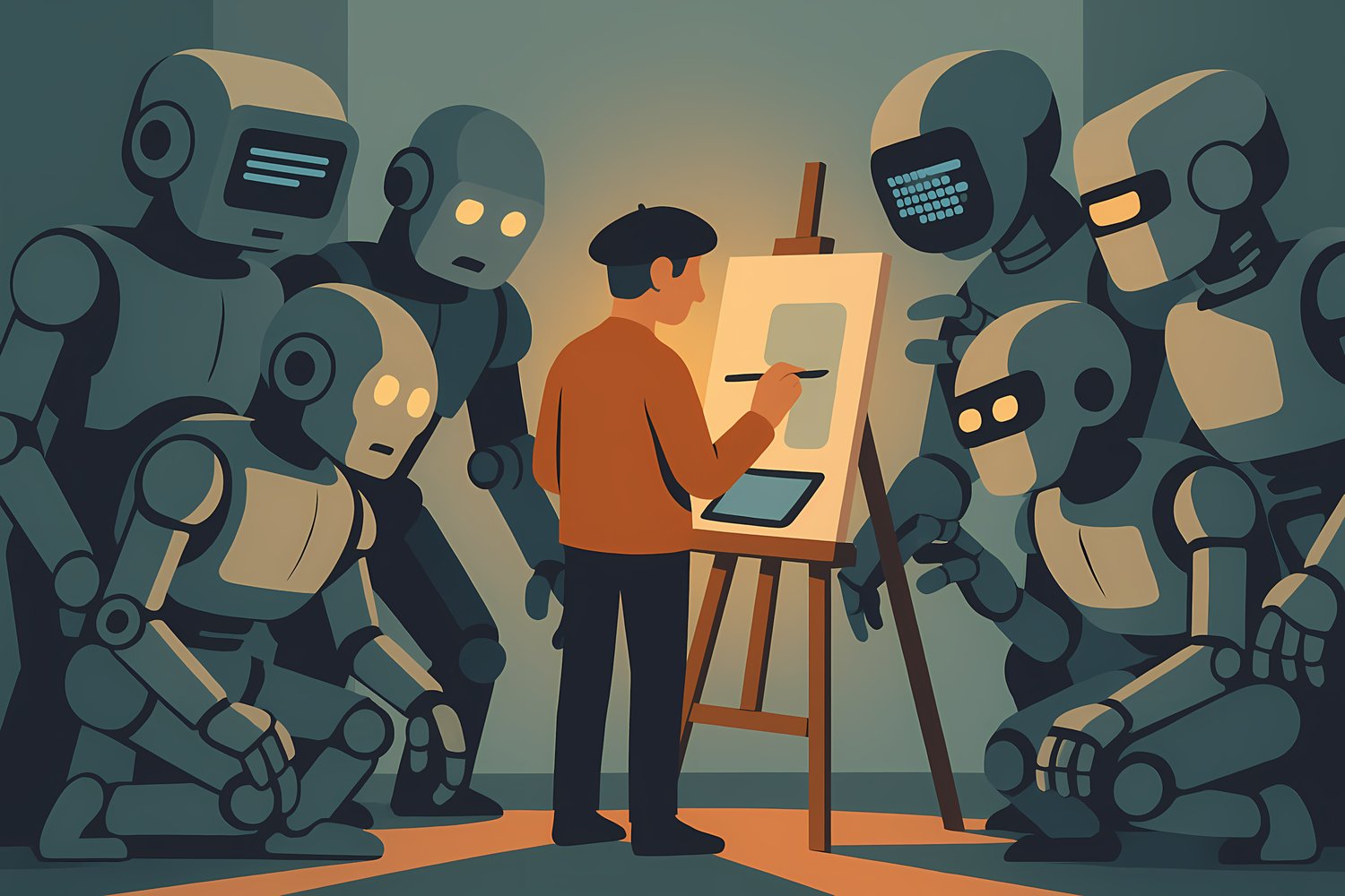 The Muse and the Machine: A Friendly Guide to AI and Creativity