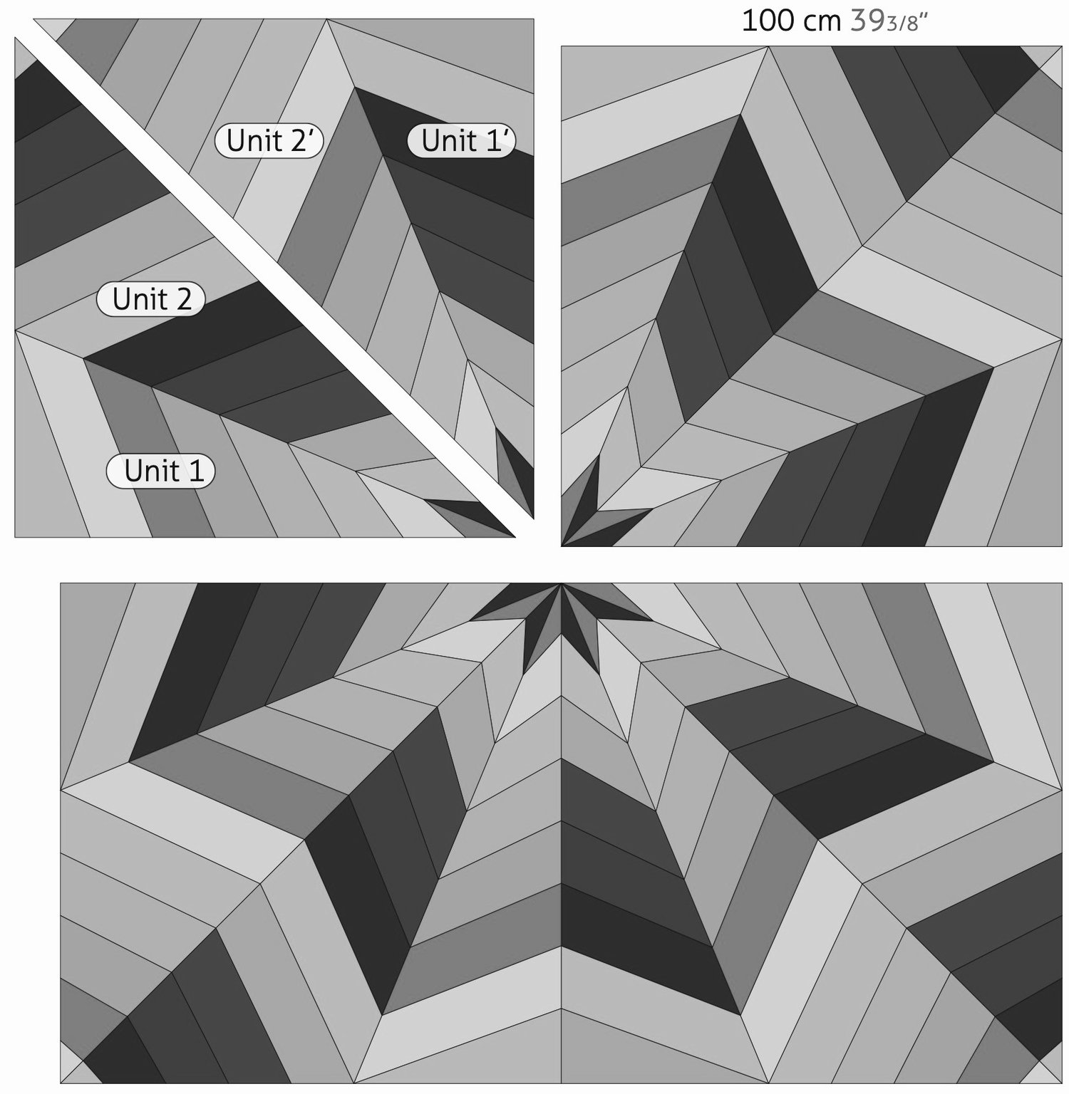 Instructions inside the pattern