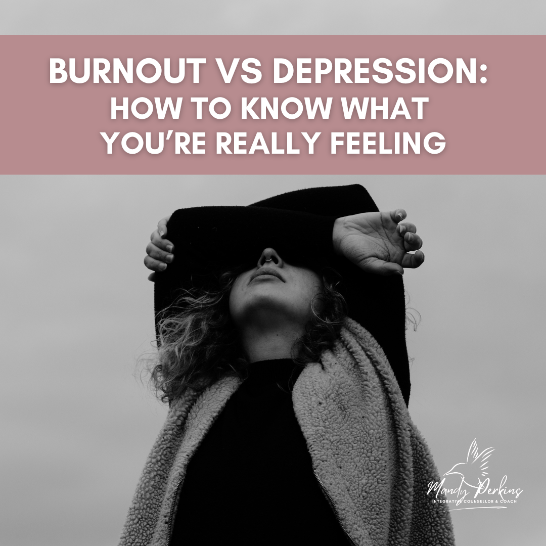 Learn how burnout and depression differ, what causes them, and how to begin recovering through professional support and gentle, realistic self-care.