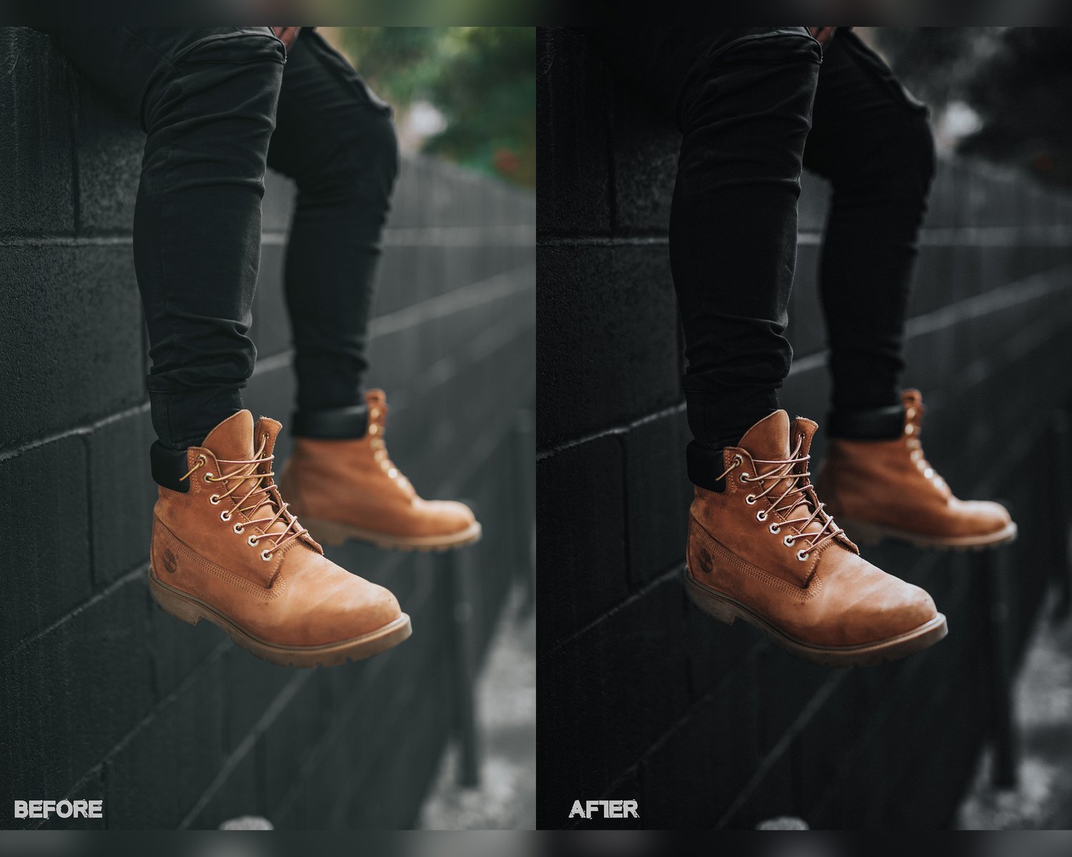 Urban Black presets, Lightroom presets, Black preset, Dark presets, Moody presets, Preset lightroom, Cinematic presets, Film presets