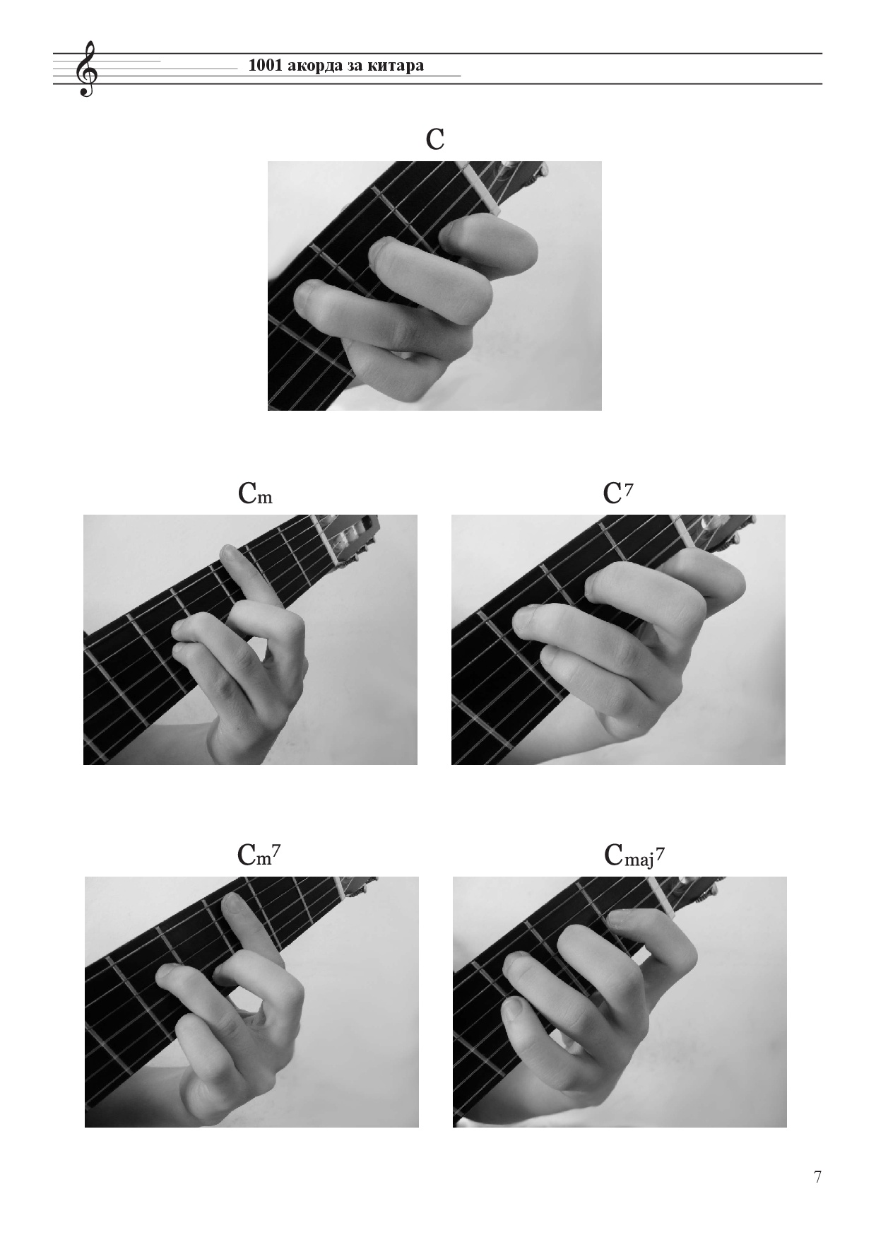 C major Guitar Chords , До мажор Акорди за китара