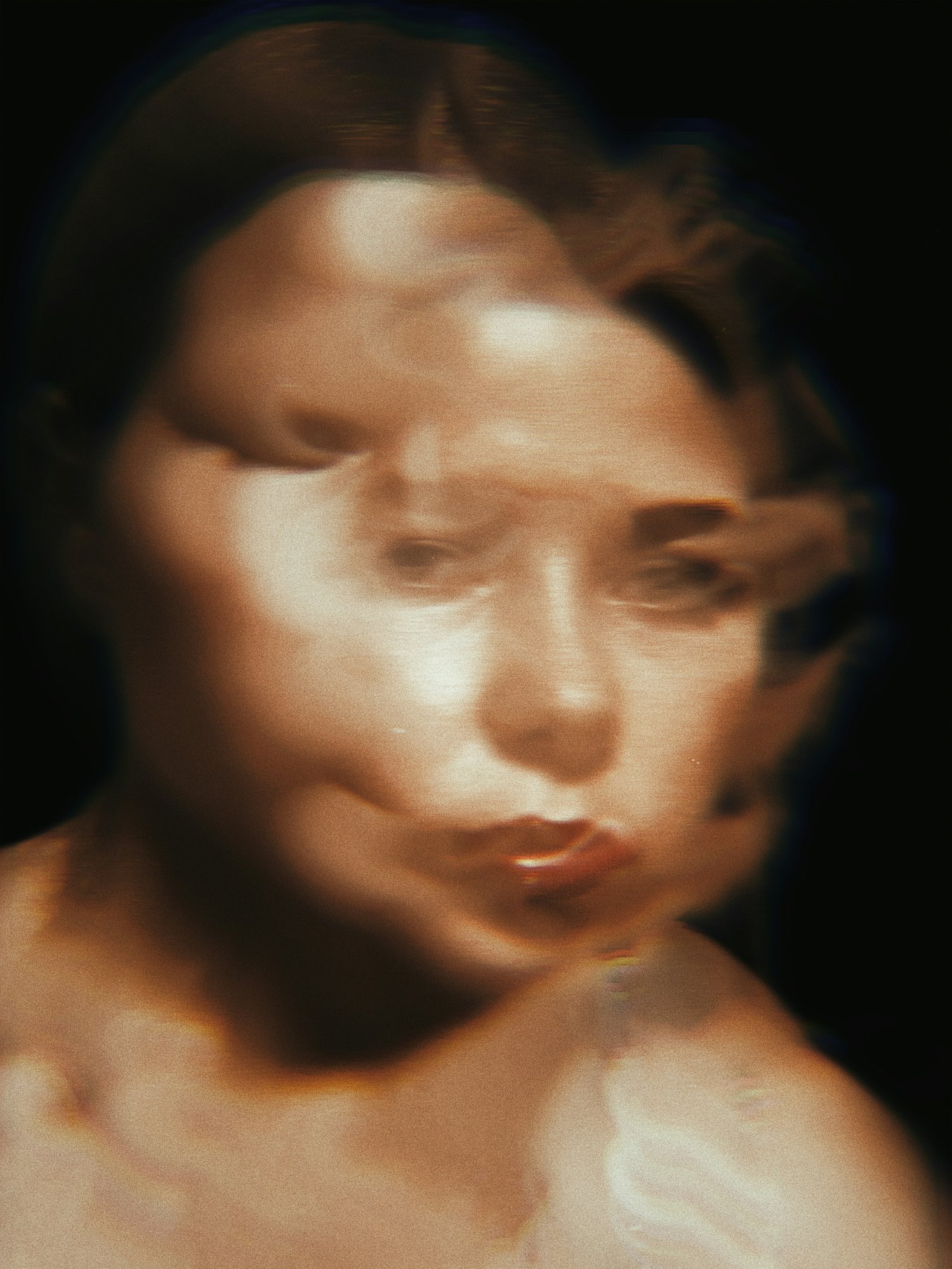 Burry picture of woman