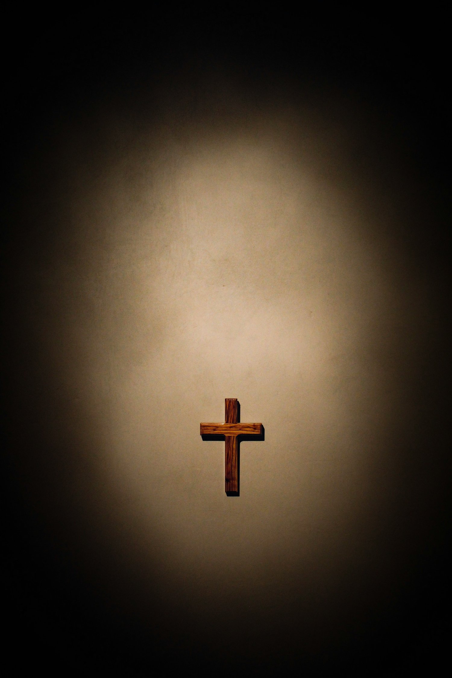 Cross on a wall