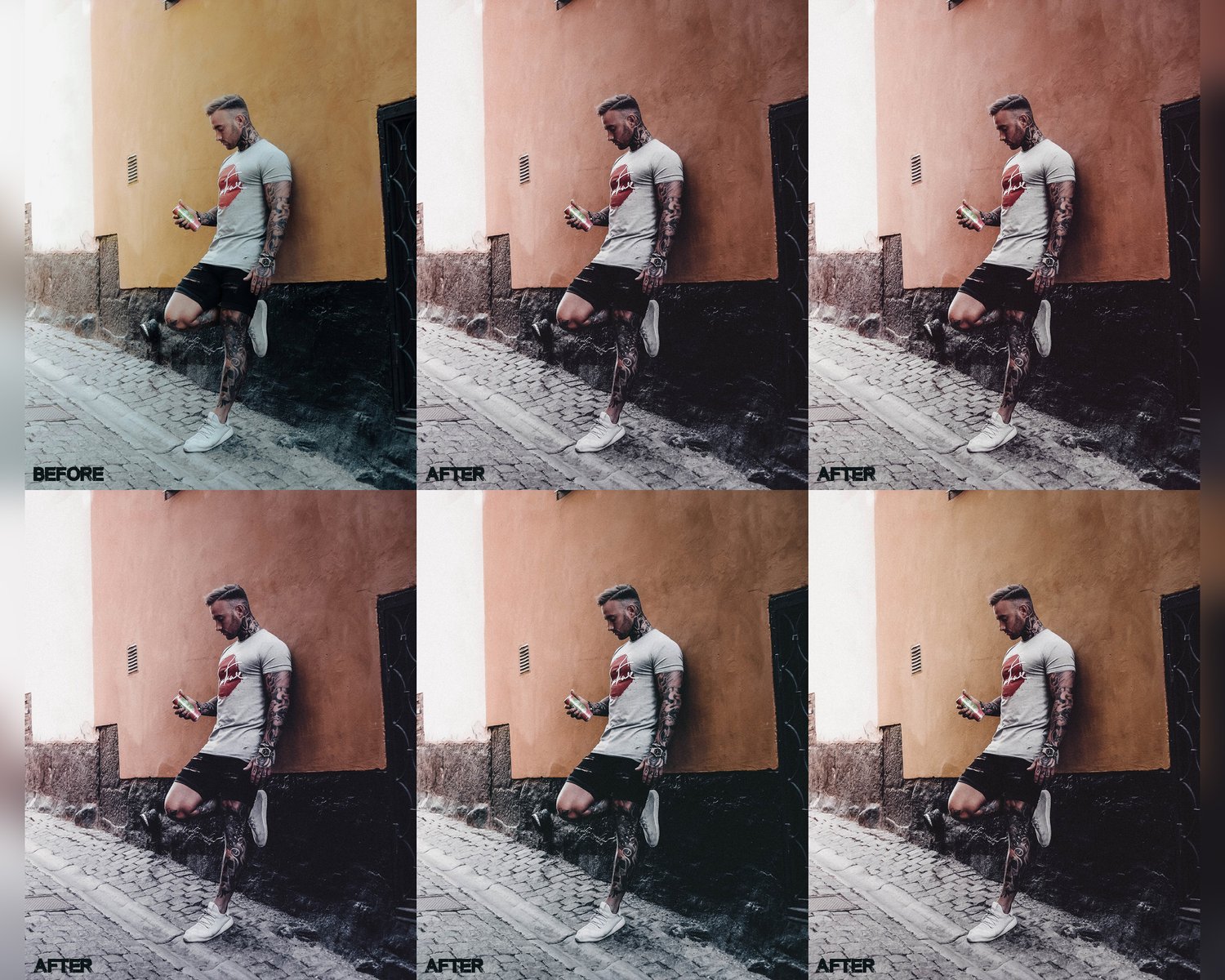 Street Style presets, Lightroom presets, Instagram presets, Urban preset, Film presets, Preset lightroom, Brown presets, Lifestyle presets