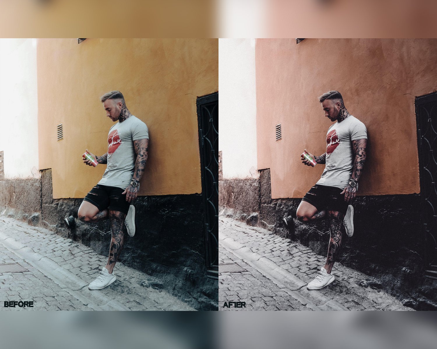 Street Style presets, Lightroom presets, Instagram presets, Urban preset, Film presets, Preset lightroom, Brown presets, Lifestyle presets