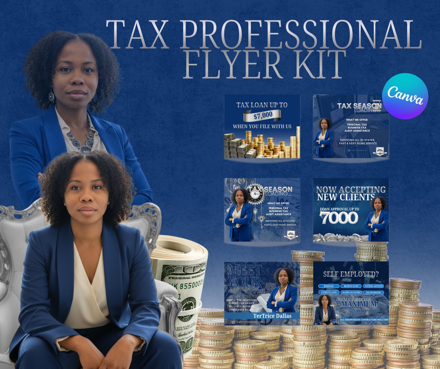 Tax Professional Bundled Flyer Kit - Payhip