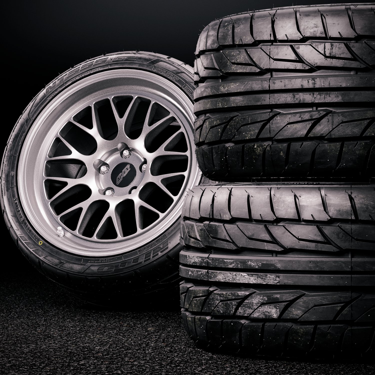 NITTO NT555 G2 CGI 3D Model Textures