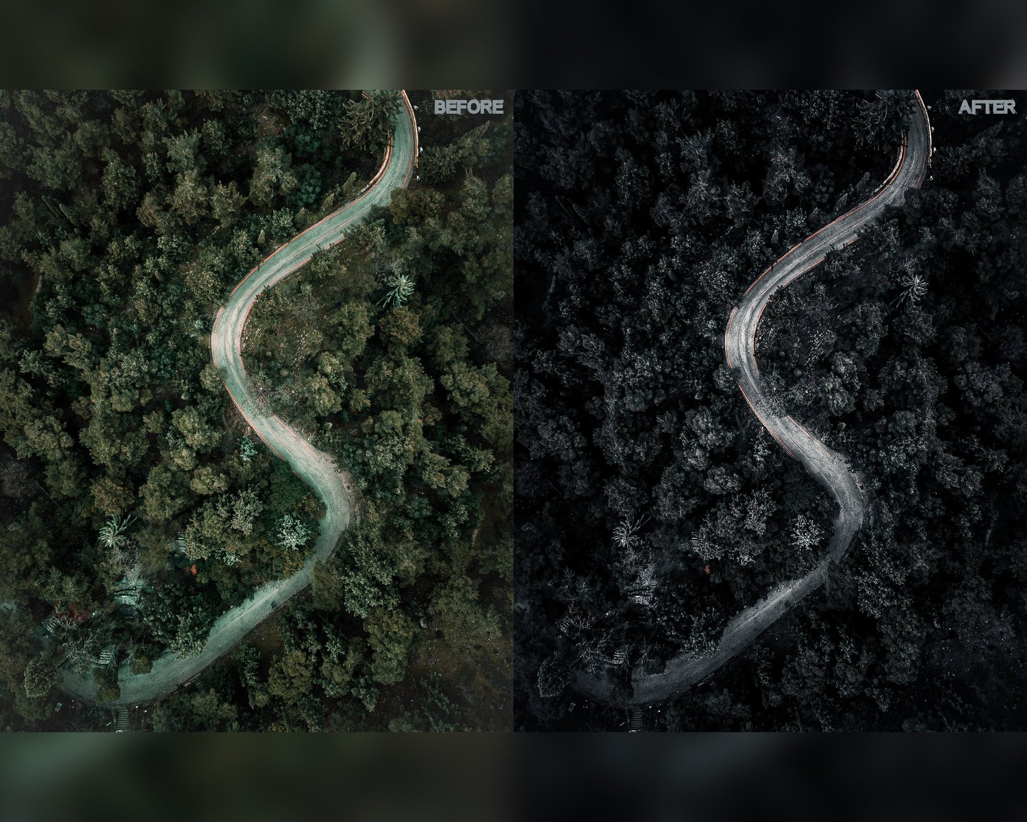 Dark Vibes presets, Lightroom presets, Dark presets, Dark moody presets, Preset lightroom, Moody preset, Black preset, Cinematic presets