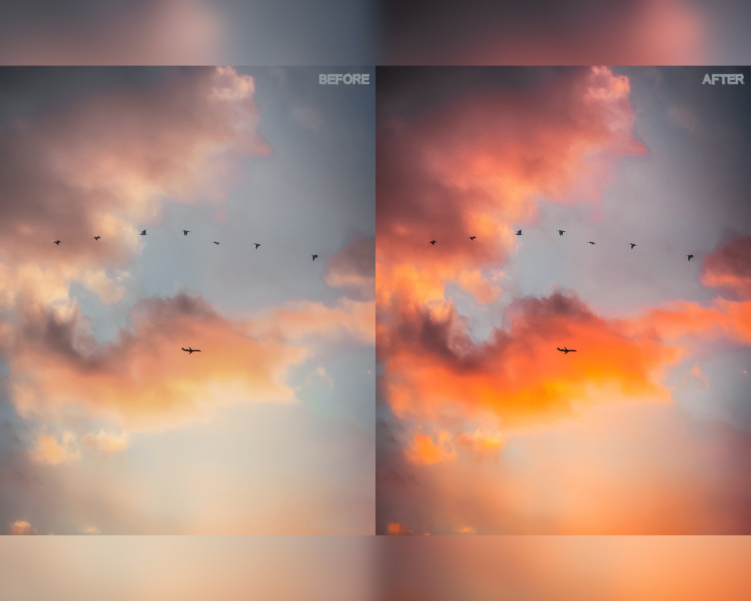 Insta Golden Hour presets, Lightroom presets, Sunset presets, Instagram presets , Preset lightroom, Orange presets, Wedding presets