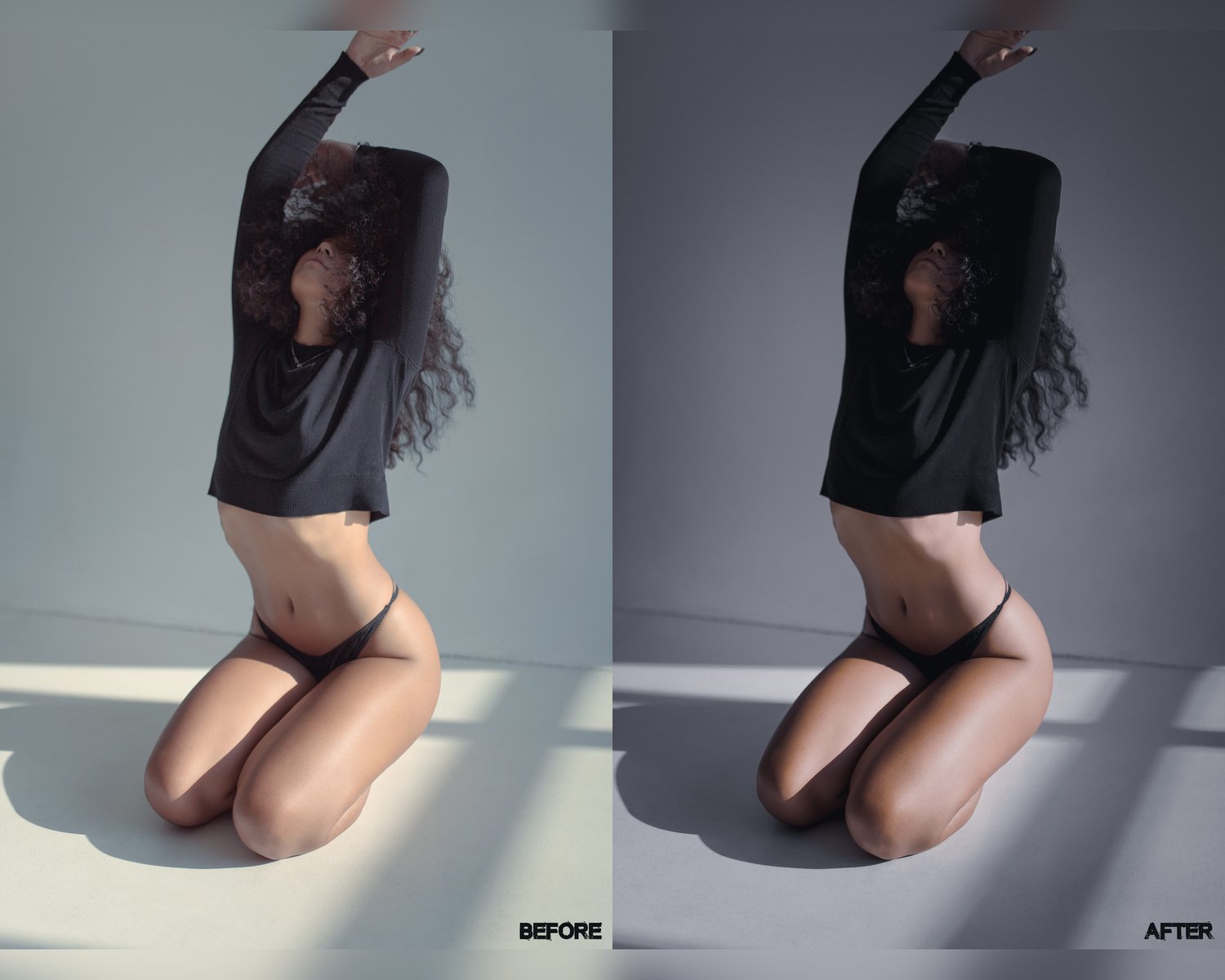 Insta BLVCK presets, Lightroom presets, Black preset, Blvck Paris preset, Dark presets, Moody presets, Instagram presets, Preset lightroom