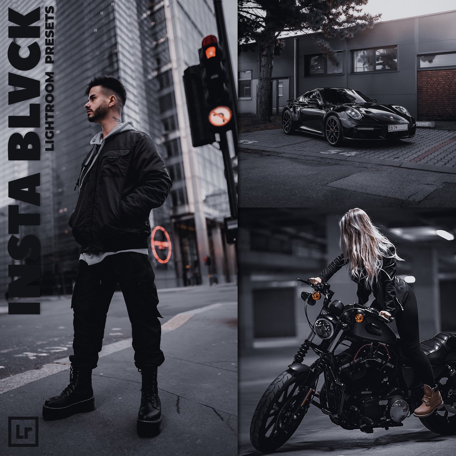 Insta BLVCK presets, Lightroom presets, Black preset, Blvck Paris preset, Dark presets, Moody presets, Instagram presets, Preset lightroom