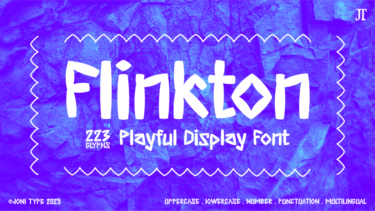 Flinkton - Playful display font