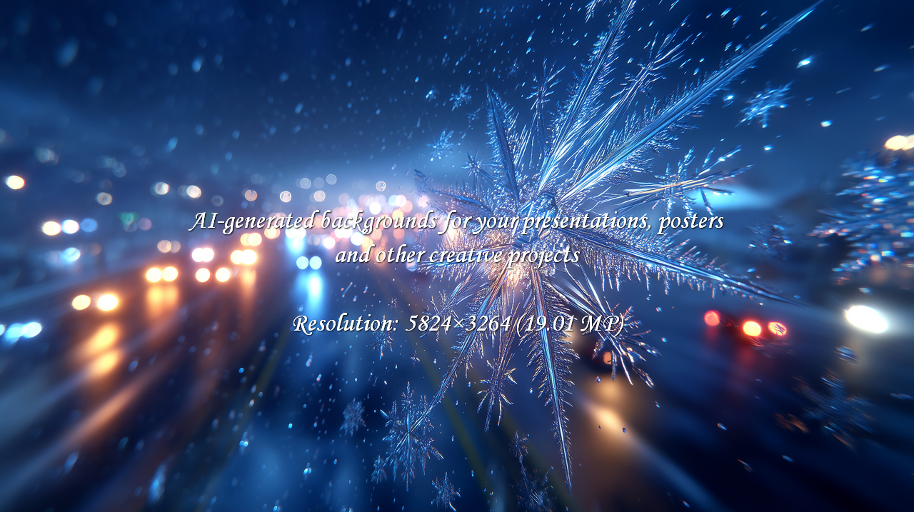 Experience the enchanting beauty of winter nights. Perfect for holiday promotions, creating a cozy and magical atmosphere. Capture the serene essence of a snowy, illuminated cityscape.