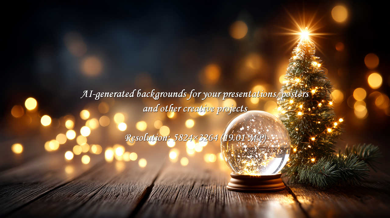 Magical Christmas scene featuring a glittering snow globe and a miniature tree sparkling with warm lights, perfect for holiday cards and seasonal promotions