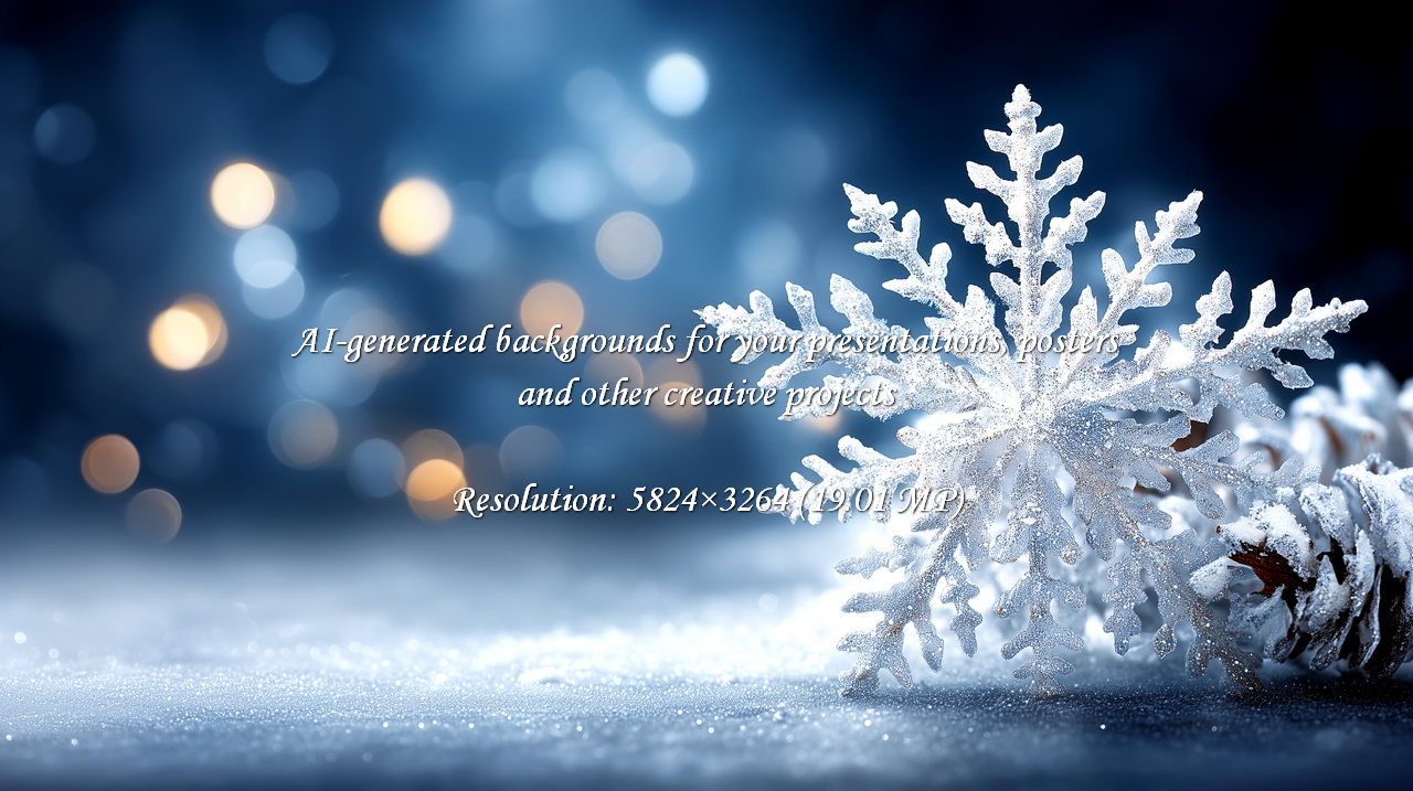 Capture the enchanting spirit of winter with this stunning snowflake, perfect for festive holiday promotions, elegant seasonal designs, and magical celebration backdrops. Evokes warmth and joy.