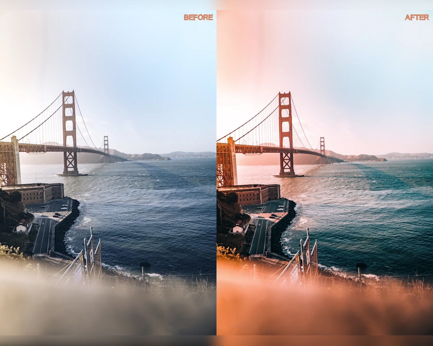 Golden Hour presets, Lightroom presets, Orange presets, Sunset presets, Preset Lightroom, Instagram presets, Photoshop presets, Cinematic