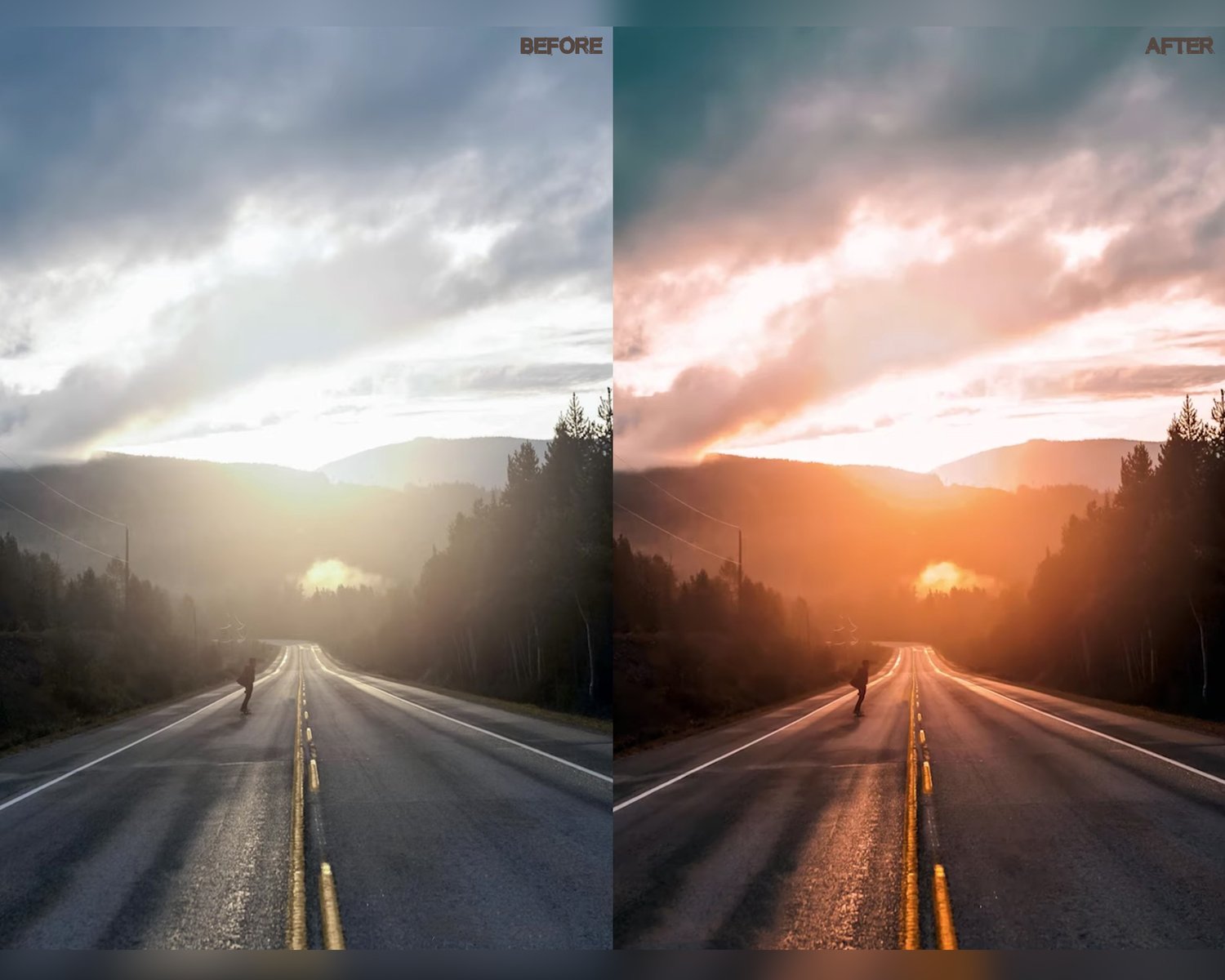 Golden Hour presets, Lightroom presets, Orange presets, Sunset presets, Preset Lightroom, Instagram presets, Photoshop presets, Cinematic